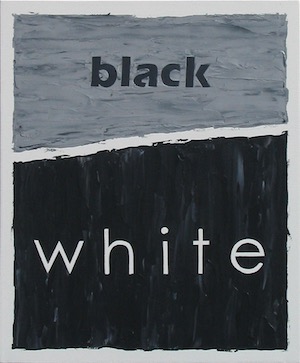 black & white