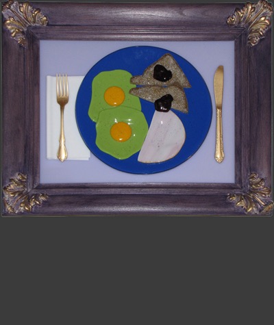 Eggs That Are Green framed