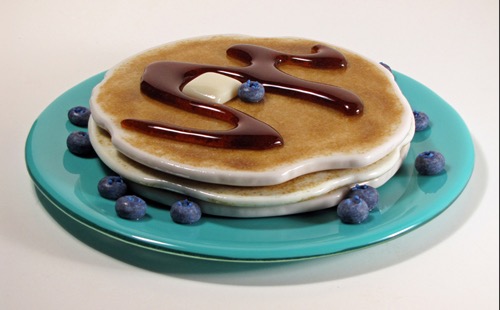 pancake stack framed