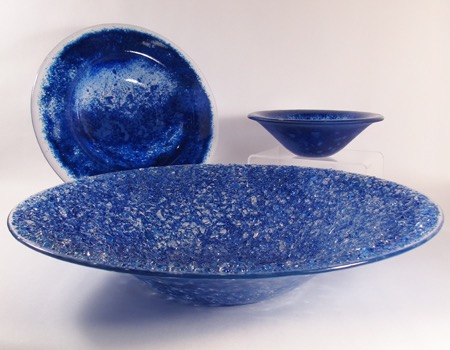 royal large text, rim, salad bowls